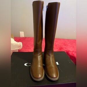 Coach Fitz Leather Boot